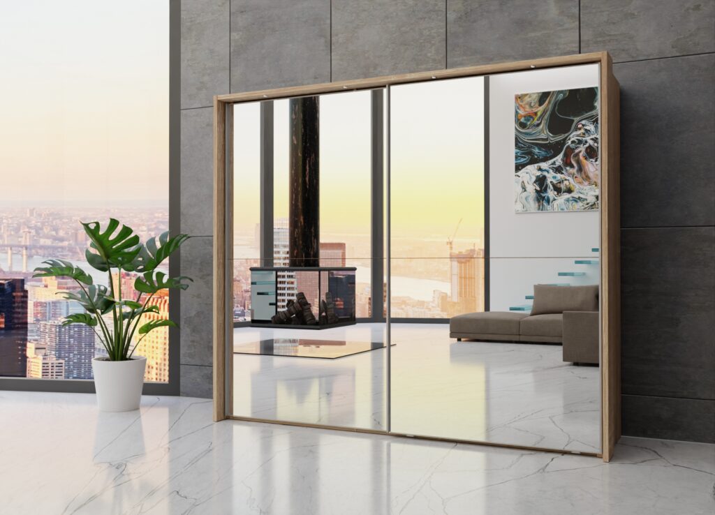 Berlin sliding 2 door wardrobe 250cm