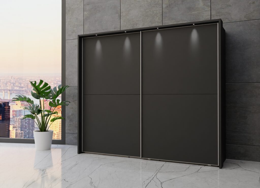 Berlin sliding 2 door wardrobe 250cm