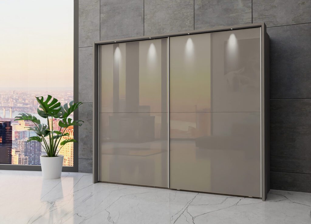 Berlin sliding 2 door wardrobe 250cm