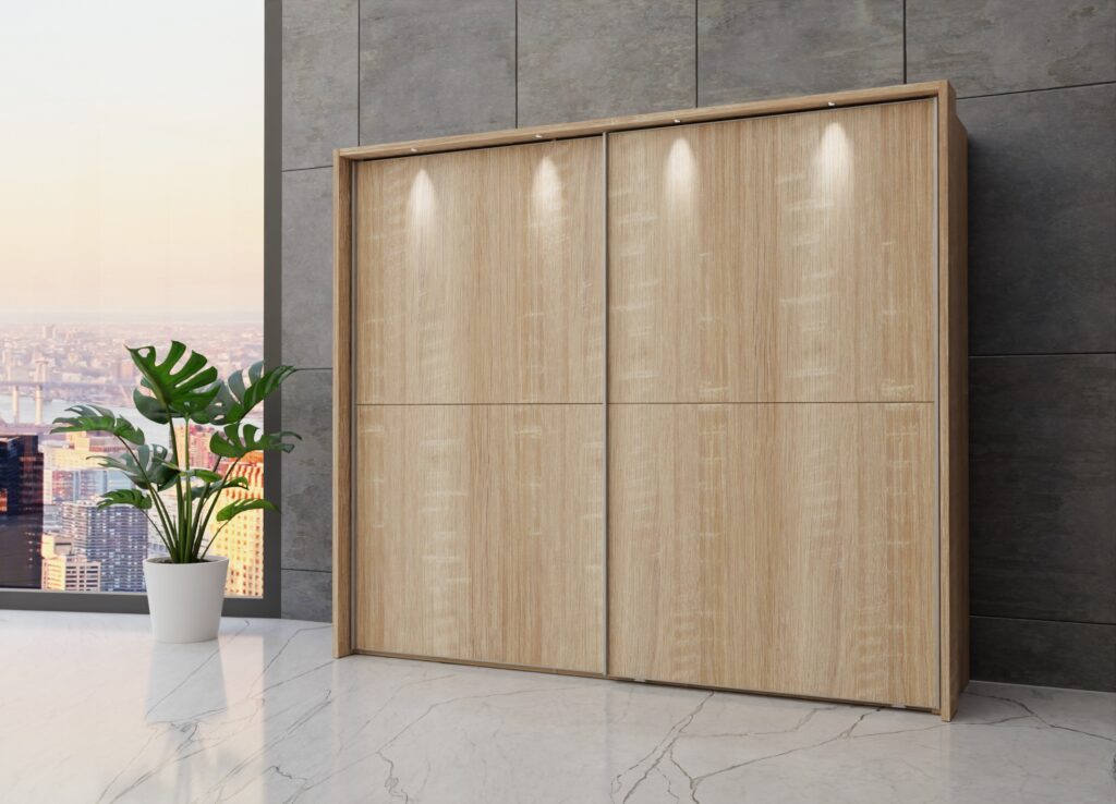 Berlin sliding 2 door wardrobe 250cm
