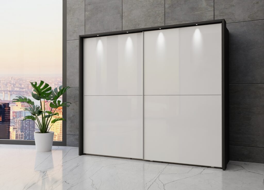 Berlin sliding 2 door wardrobe 250cm