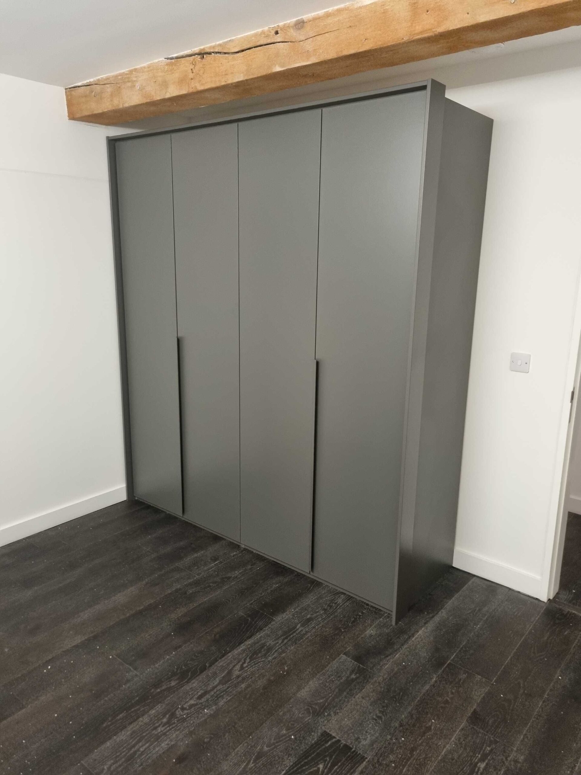 Rauch Purisma 4 door wardrobe Graphite matt_customers home